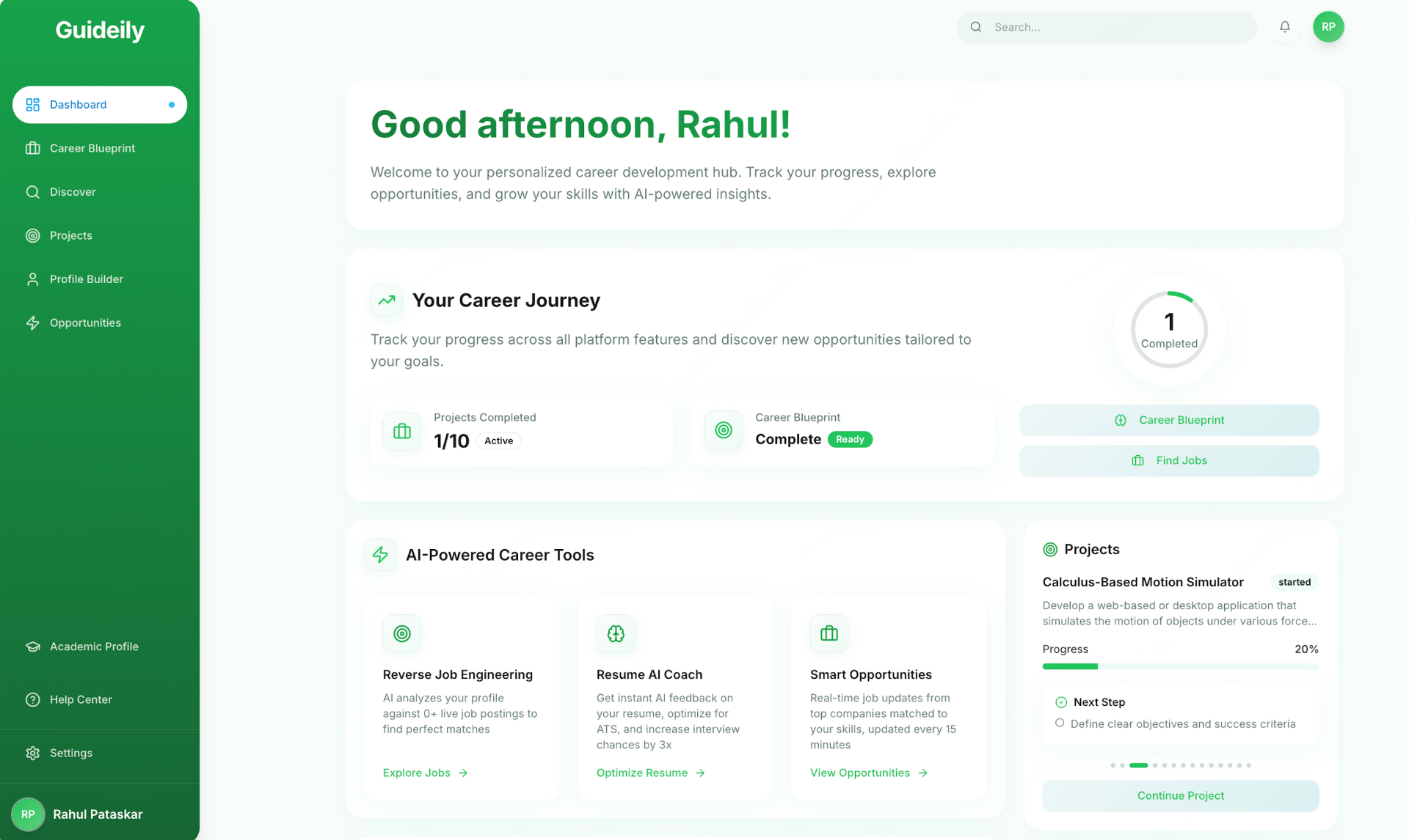 Guidely Log In Guideily | AI-Powered Student Success Platform